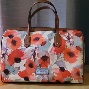 Ralph Lauren Watercolor Poppy Purse